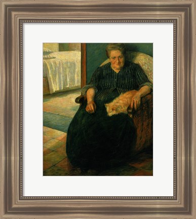 Framed Signora Virginia, c. 1905-1910 Print