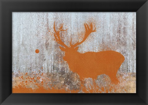 Framed Urban Animals IV Print