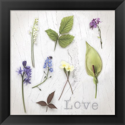 Framed Nature Love Print