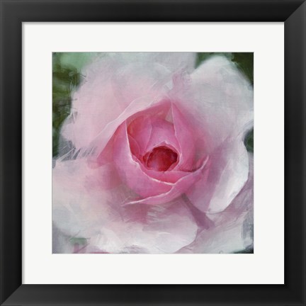 Framed Elegant Bloom I Print