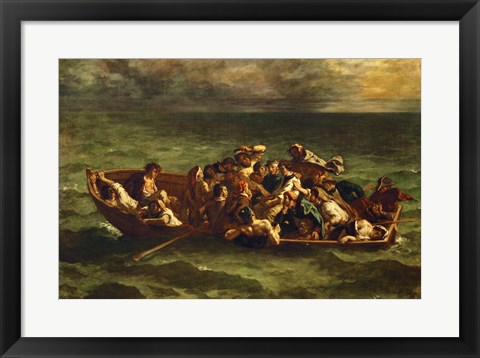 Framed Don Juan&#39;s Shipwreck, 1840 Print