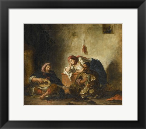 Framed Jewish Musicians from Mogador Print