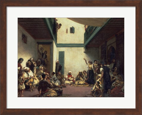 Framed Jewish Wedding in Morocco Print