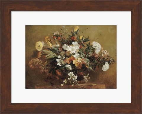 Framed Bouquet Print