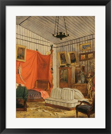 Framed Apartment of the Count of Mornay Print