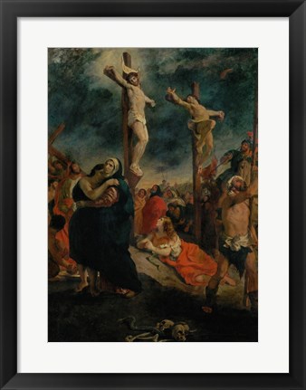 Framed Crucifixion, 1835 Print