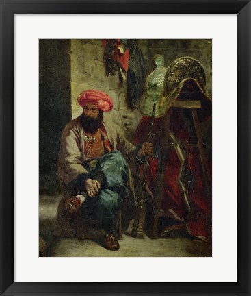 Framed Turk with Saddle Print