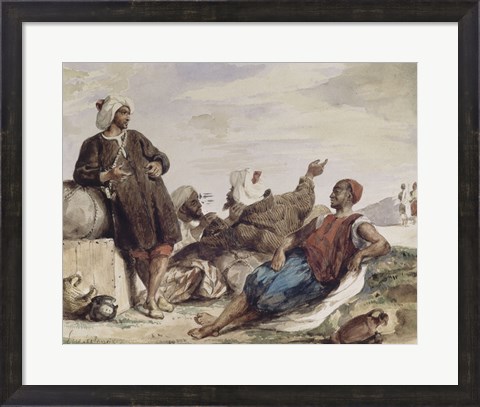 Framed Muleteers of Tetouan Print