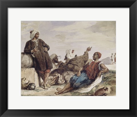 Framed Muleteers of Tetouan Print