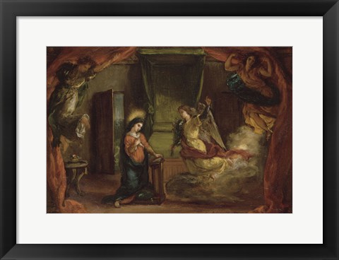 Framed Annunciation Print