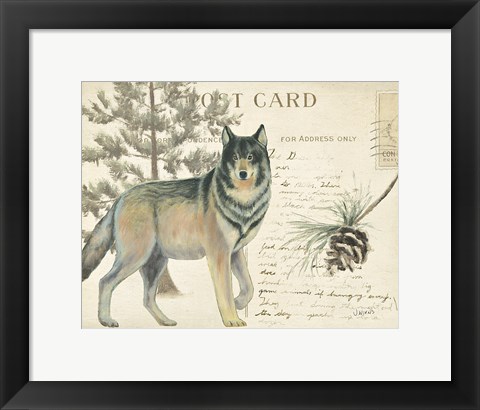 Framed Northern Wild I Print