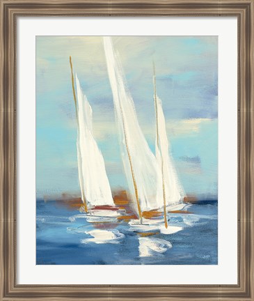 Framed Summer Regatta III Print