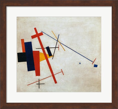 Framed Suprematist Composition, 1915 (detail) Print