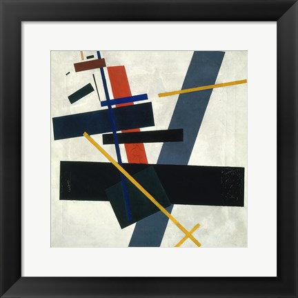 Framed Suprematism, 1915 Print