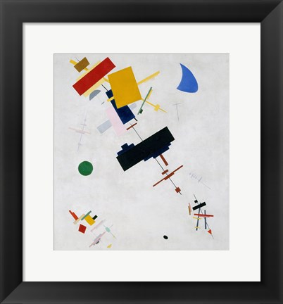 Framed Suprematism (Supremus, no 56), 1916 Print