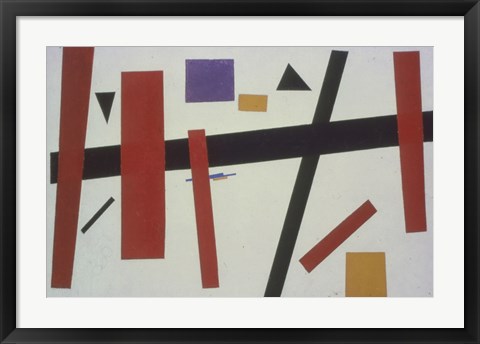 Framed Suprematism no 50 Print