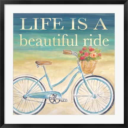 Framed Beautiful Ride I Print