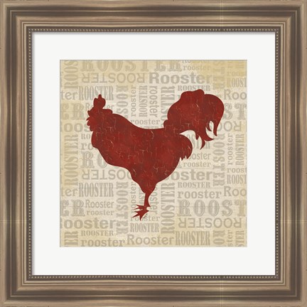 Framed Farm Animals II Print