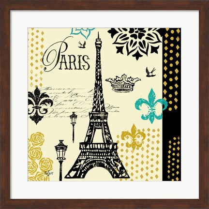 Framed Paris Architecture II Print