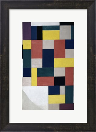 Framed Pure Painting ( Composition),  1920 Print