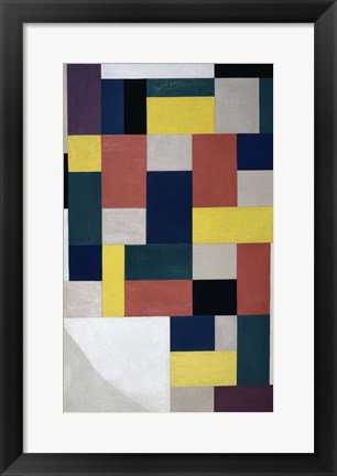 Framed Pure Painting ( Composition),  1920 Print