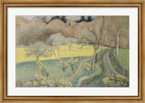 Framed Landscape, 1912 Print