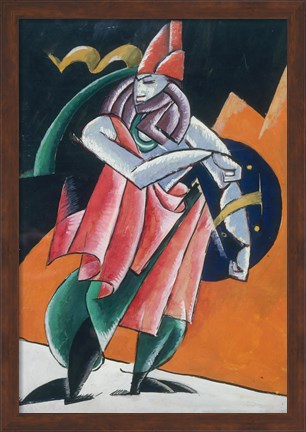 Framed Soldier, 1922 Print