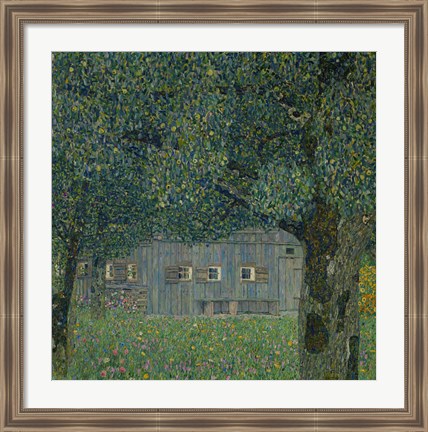 Framed Upper Austrian Farmhouse, 1914 Print