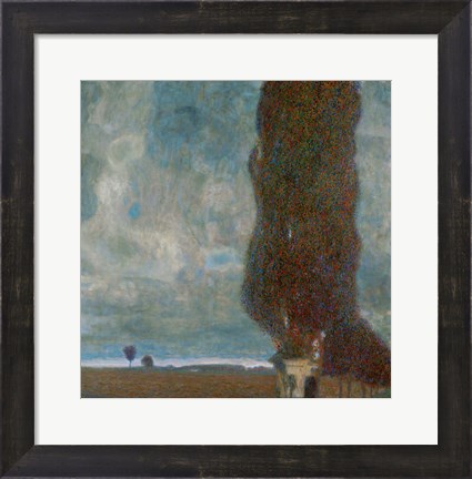 Framed Large Poplar Tree (II), 1903 Print