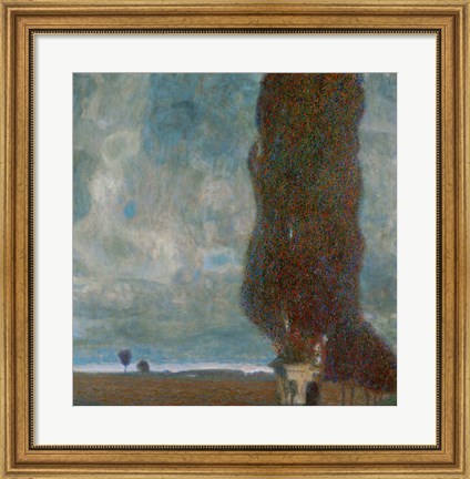 Framed Large Poplar Tree (II), 1903 Print