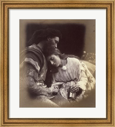 Framed Parting Of Lancelot And Queen Guenievre,  1874-1875 Print