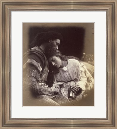 Framed Parting Of Lancelot And Queen Guenievre,  1874-1875 Print