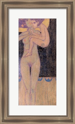 Framed Mother And Child, c. 1908 Print