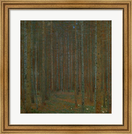 Framed Tannenwald (Pine Forest), 1902 Print