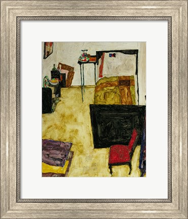 Framed Artist&#39;S Room In Neulengbach, 1911 Print