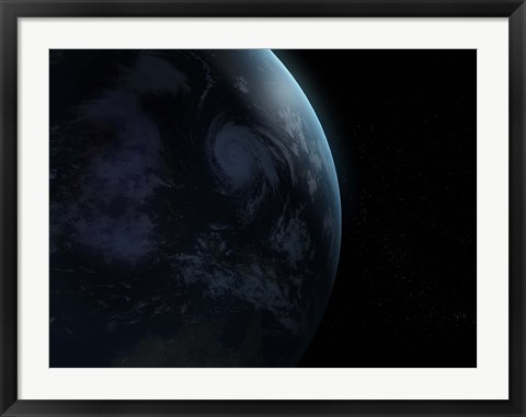 Framed Earth Print