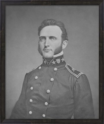 Framed Thomas Stonewall Jackson Print