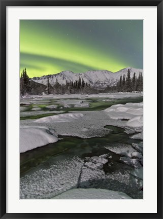 Framed Aurora Borealis Print