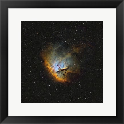 Framed NGC 281, the Pacman Nebula Print