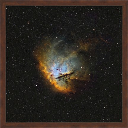 Framed NGC 281, the Pacman Nebula Print