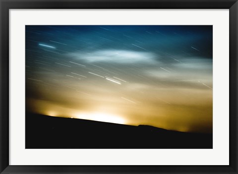 Framed Star Trails Print