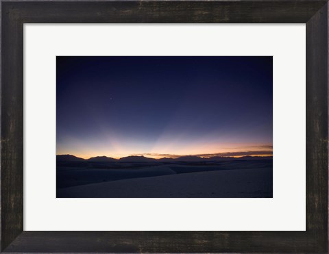 Framed Sunset Print