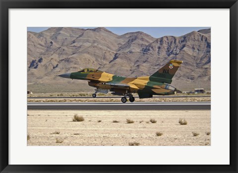 Framed US Air Force F-16 Print