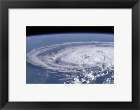 Framed Tropical Storm Claudette Print