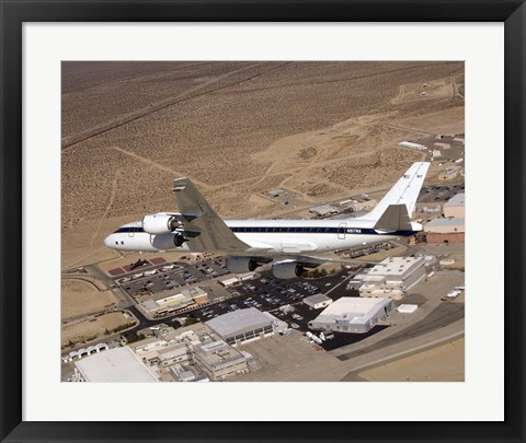 Framed NASA&#39;s DC-8 Airborne Science Lab Print