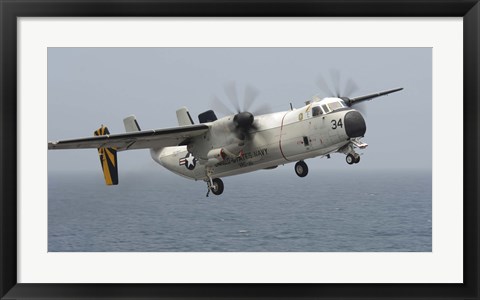 Framed C-2A Greyhound Print