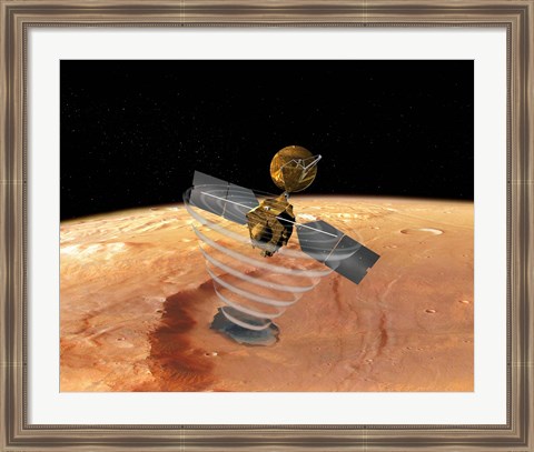 Framed Mars Reconnaissance Orbiter Print