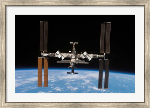 Framed International Space Station 6 Print