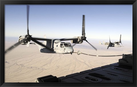 Framed MV-22 Osprey Print