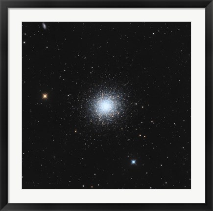 Framed Messier 13, The Great Globular Cluster in Hercules Print